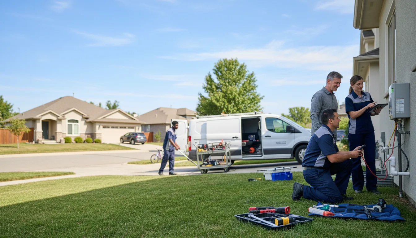 Tankless water heater service in Rule, TX